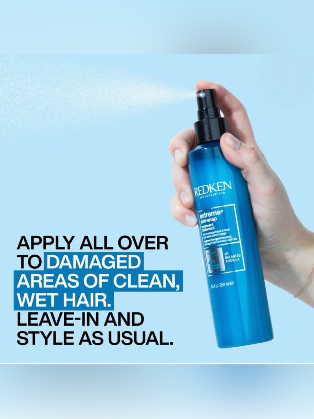 REDKEN Extreme Anti-Snap Leave In Treatment - Picture 2 of 10
